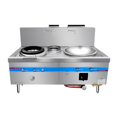 食堂燃气炒灶一大一小