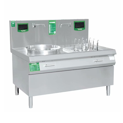 电磁双头煮面炉