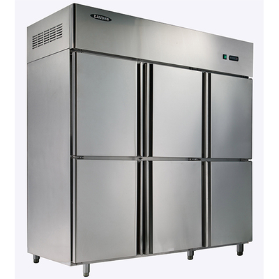 洛德六门双温冰箱