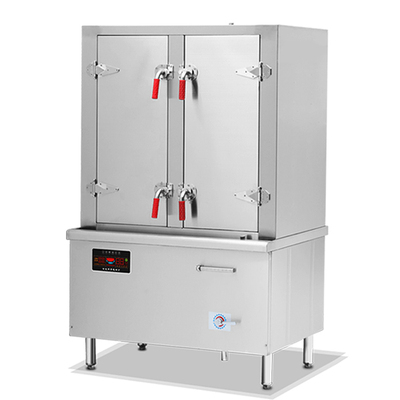 24盘电磁双门蒸饭车