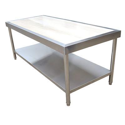 不锈钢木案工作台