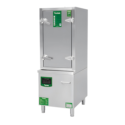 12盘电磁单门蒸饭车